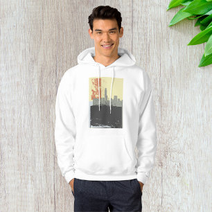 Moletom Abstrato Urban Background Mens Hoodie