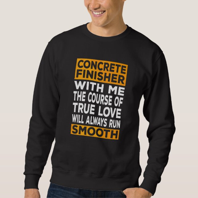 Moletom Acabador de Máquina de Concreto e Acabador de Conc (Frente)