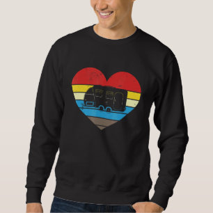 Moletom Acampamento Caravan Retro Heart