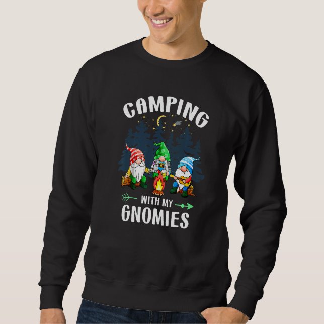 Moletom Acampamento Com Os Meus Gnomies De Verão, Enfermei (Frente)