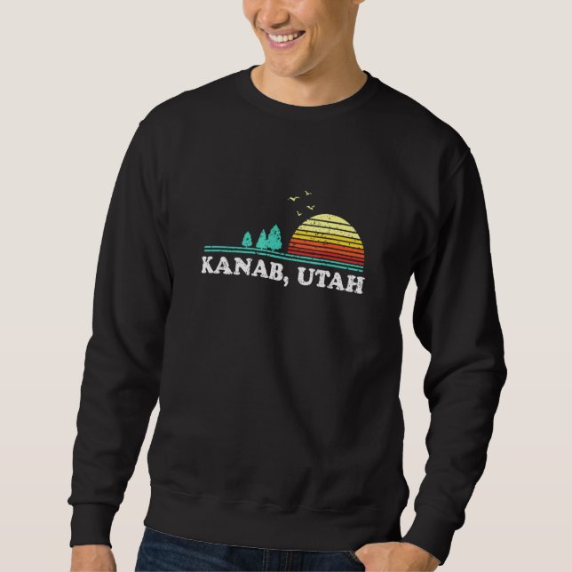 Moletom Acampamento Evergreen Sunset Kanab Forest Utah Woo (Frente)