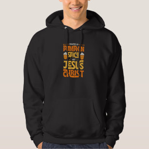 Moletom Acionado Por Pumpkin Spice E Jesus Cristo 1
