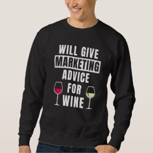 Moletom Aconselhamento De marketing Para O Mercado De Vinh