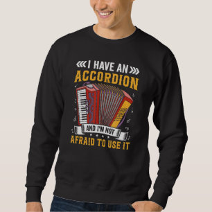 Moletom Acordionista da Air Accordionist, tenho uma Acco