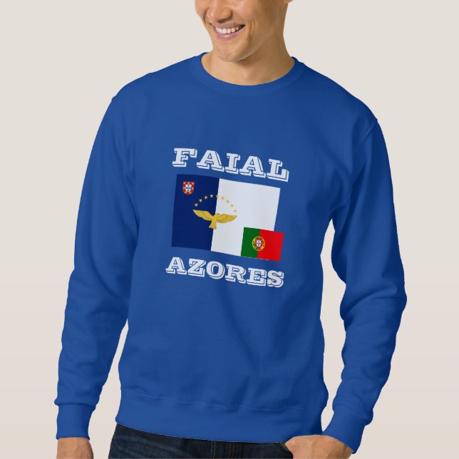 Moletom Açores - Faial Sweatshirt Personalizada (Frente)