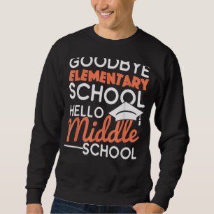 Moletom Adeus Escola Elementar Alô Formando do Ensino Médi
