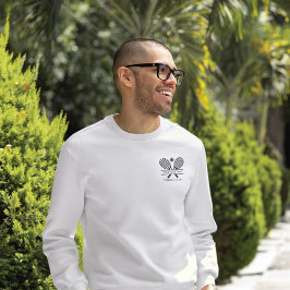 Moletom Adicionar a Equipe de Tênis do Nome do Clube Perso