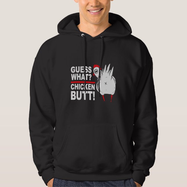 Moletom Adivinha O Que Bumbum De Frango Dizendo (Frente)