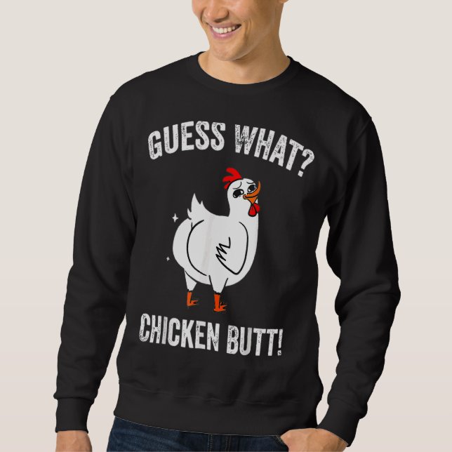 Moletom Adivinha Que Fazenda de frango Bumbum (Frente)