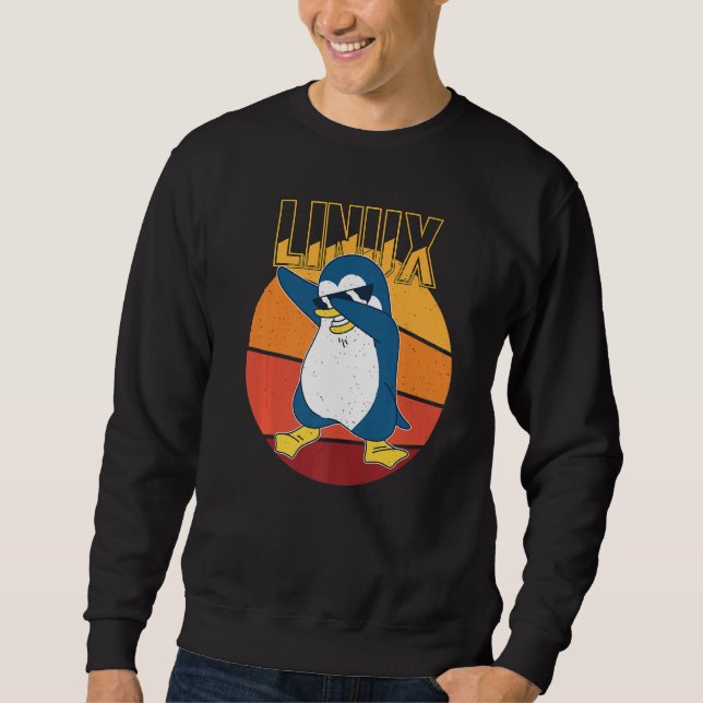 Moletom Administrador de Raiz Linux Pinguim Legal Informát (Frente)