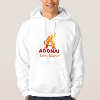 Moletom Adonai – Senhor e Mestre Christian Hoodie