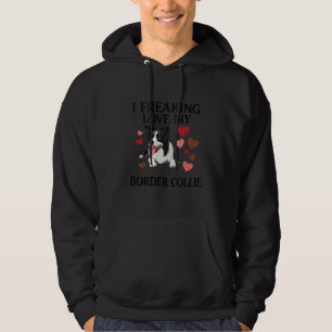 Moletom Adorando Border Collie Dog Hearts_1