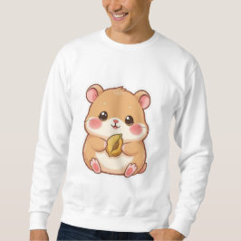 Moletom Adorável Kawaii Chibi Hamster