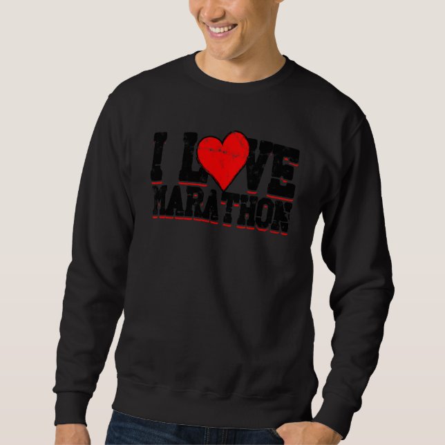 Moletom Adoro a Maratona do Esporte (Frente)