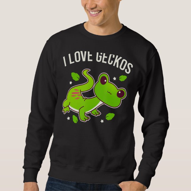 Moletom Adoro Geckos Gecko Graphic (Frente)