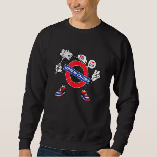 Moletom Adoro London Ldn Uk Selfie Underground Britânico T