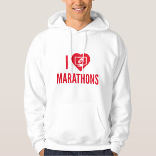 Moletom Adoro maratonas