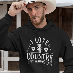Moletom Adoro música country