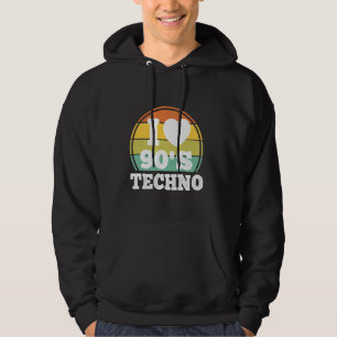 Moletom Adoro o concerto do Partido Techno Dance Music 90'