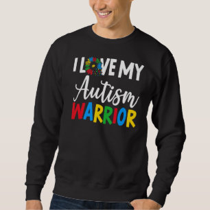 Moletom Adoro O Meu Guerreiro Autismo E O Autismo Autista