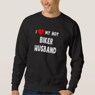 Moletom Adoro o meu marido de galinha engraçado para a esp