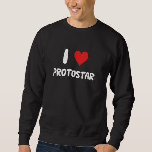 Moletom Adoro Protostars - Coração - Astronomia Espacial n