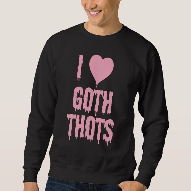 Moletom Adoro Thots Góticos (Frente)