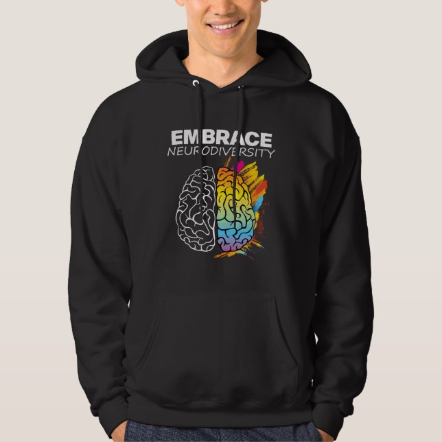 Moletom Adotar Autismo na Neurodiversidade (Frente)