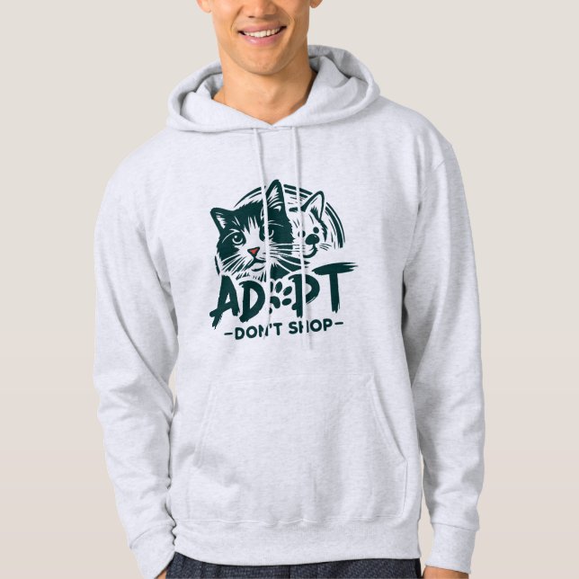 Moletom Adotar não comprar 1 (Frente)