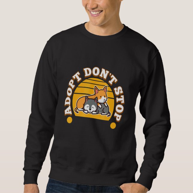 Moletom Adote Não Compre (Frente)