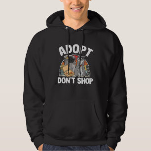 Moletom Adote Não Compre Guaxinim 1