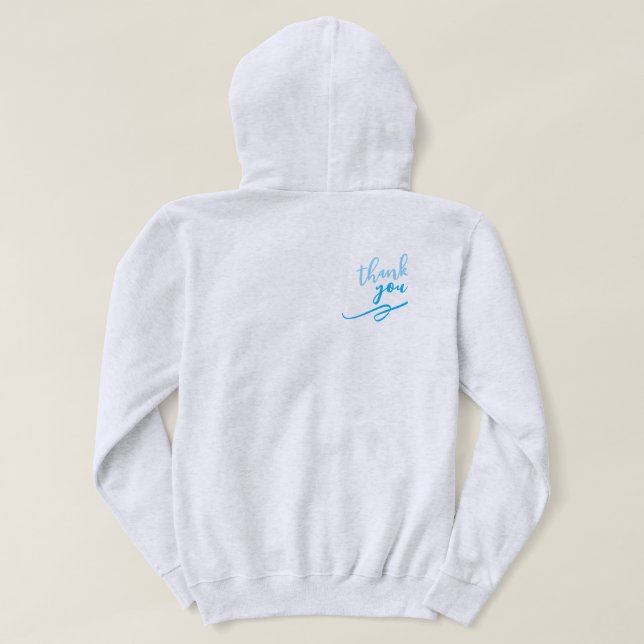 Moletom Adulto com Capuz (Cinza Clássico) (Verso do Design)