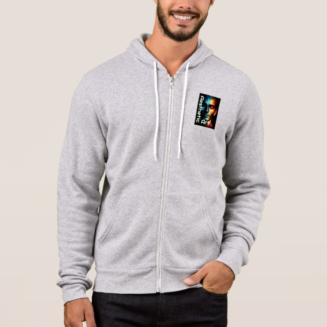 Moletom Adulto com Zíper (Frente)