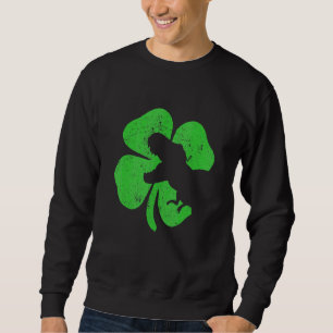 Moletom Adultos do Shamrock Dinossaur Dinossaur do Dia de 