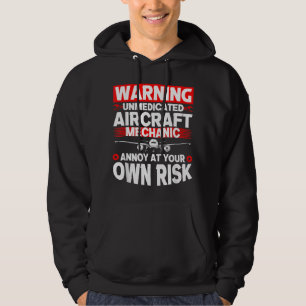 Moletom Aeronave Mecânica de Aviões Funny Mecânica 1