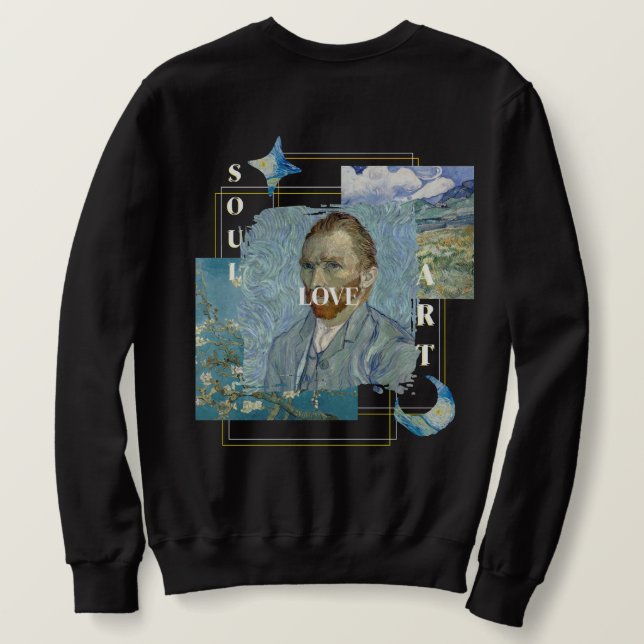 Moletom Aesthetic Vincent Van Gogh  (Verso do Design)