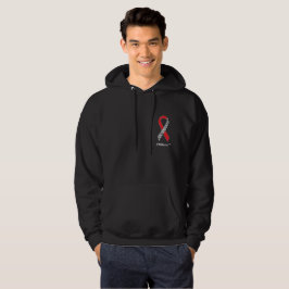 Moletom #AEWarrior Hoodie com mensagem frontal e traseira