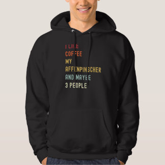 Moletom Affenpinscher Cachorro E Café