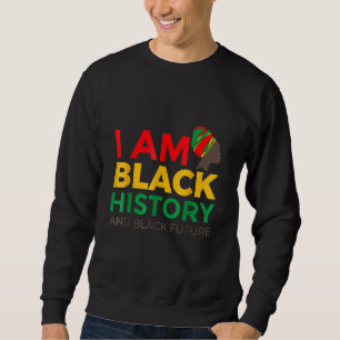 Moletom Afro-Americano, sou negro no mês da história