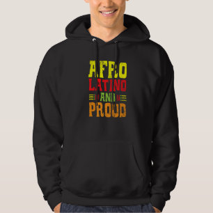 Moletom Afro Latino e Orgulhosa História Negra Mês Depois