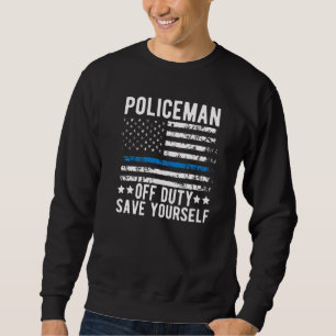 Moletom Agente de Polícia aposentado da polícia policial d