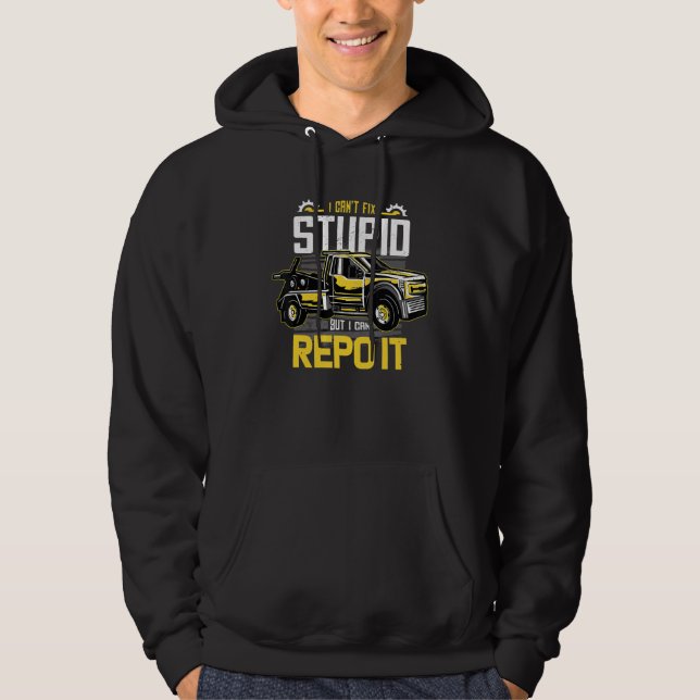 Moletom Agente Funny Repo Recovery (Frente)