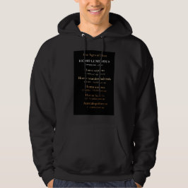 Moletom Ages Of Man Mens Hoodie