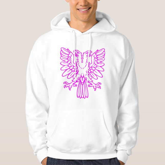 Moletom Águia com duas cabeças - Magenta (Frente)