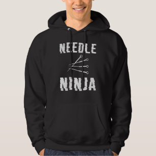 Moletom Agulha Ninja Engraçado Acupuntura Acupunista