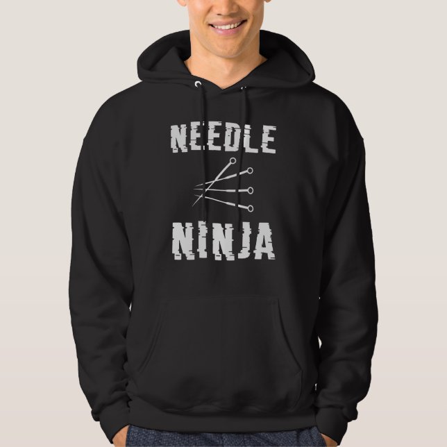 Moletom Agulha Ninja Engraçado Acupuntura Acupunista (Frente)