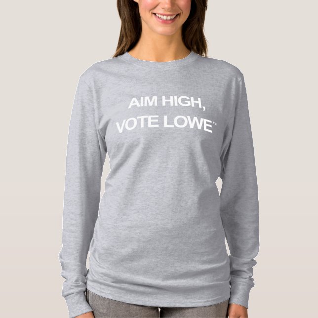 Moletom Aim High, Vote Lowe Statement Hoodie (Frente)