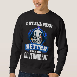 Moletom Ainda corro melhor do que a cadeira de rodas do go