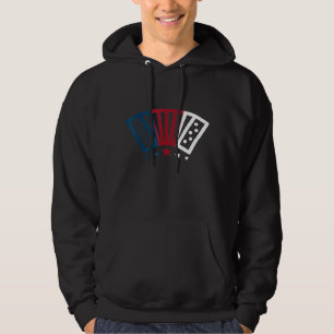 Moletom Air Accordion American Flag Music Idea