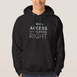 Moletom Aira Access é um Hoodie de Direitos Humanos